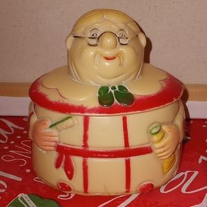 Vintage Grandma Granny Chopper Hopper Denture Teeth Holder 1974